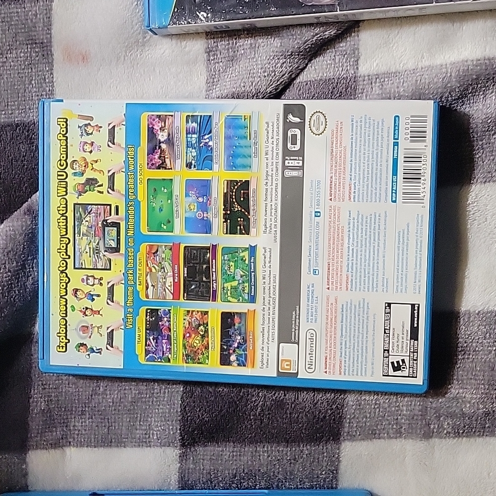 Nintendo Wii U Game Bundle Mario Mariokart DC Injustice Nintendoland Donkey Kong - Picture 9 of 12